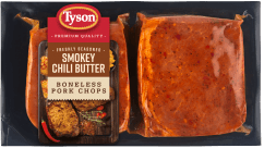 Smokey Chili Butter Pork Chop Package