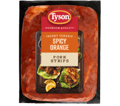 Spicy Orange Pork Strips Package